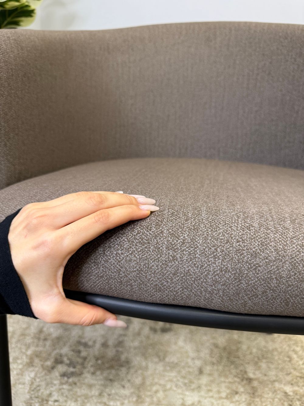 Стул KENNER 313SD черный/какао