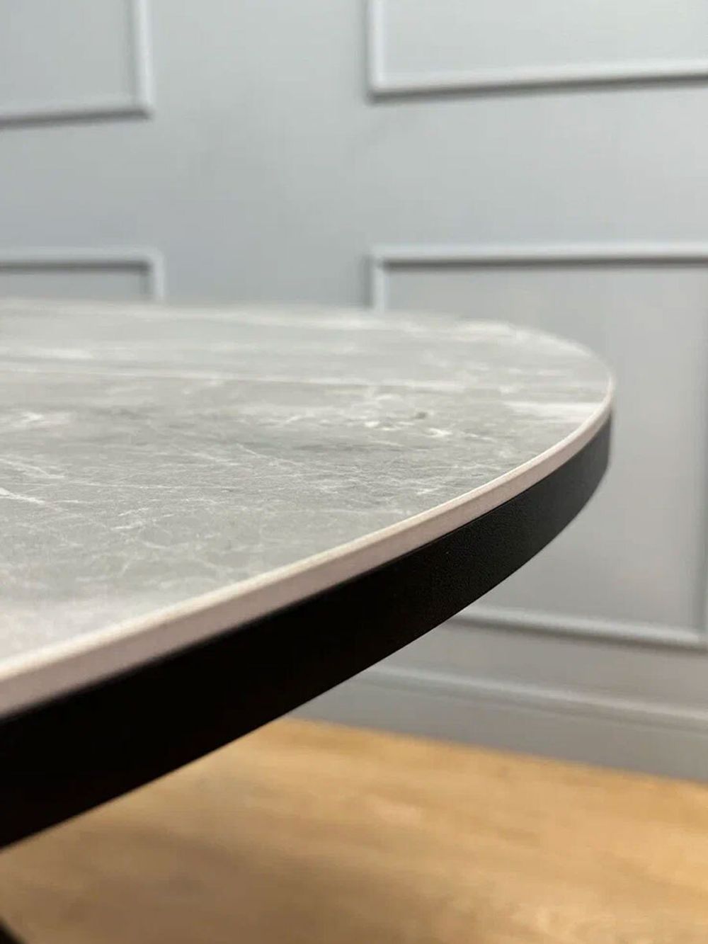 Стол KENNER AR1000 черный/керамика серая