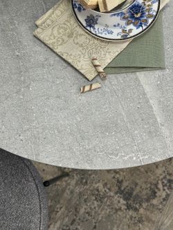 Стол KENNER RR900 белый/мрамор светло-серый