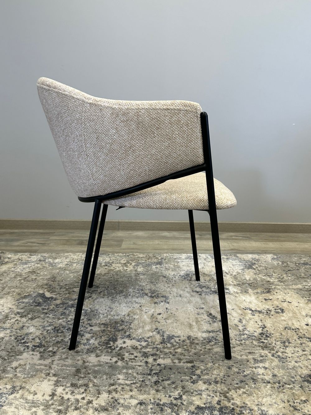 Стул KENNER 308SD черный/бежевый