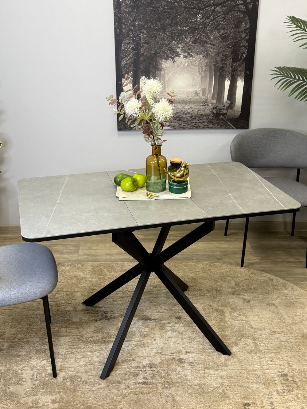 Стол Kenner BK900, черный/керамика NEW ARMANI GREY