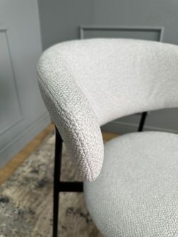 Комплект стульев 2шт KENNER 309SD черный/микробукле серебристый