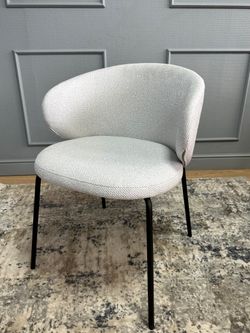 Комплект стульев 2шт KENNER 305SD черный/серебристый микробукле