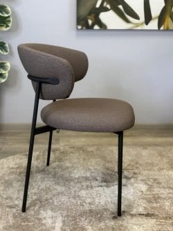 Стул KENNER 309SD черный/какао