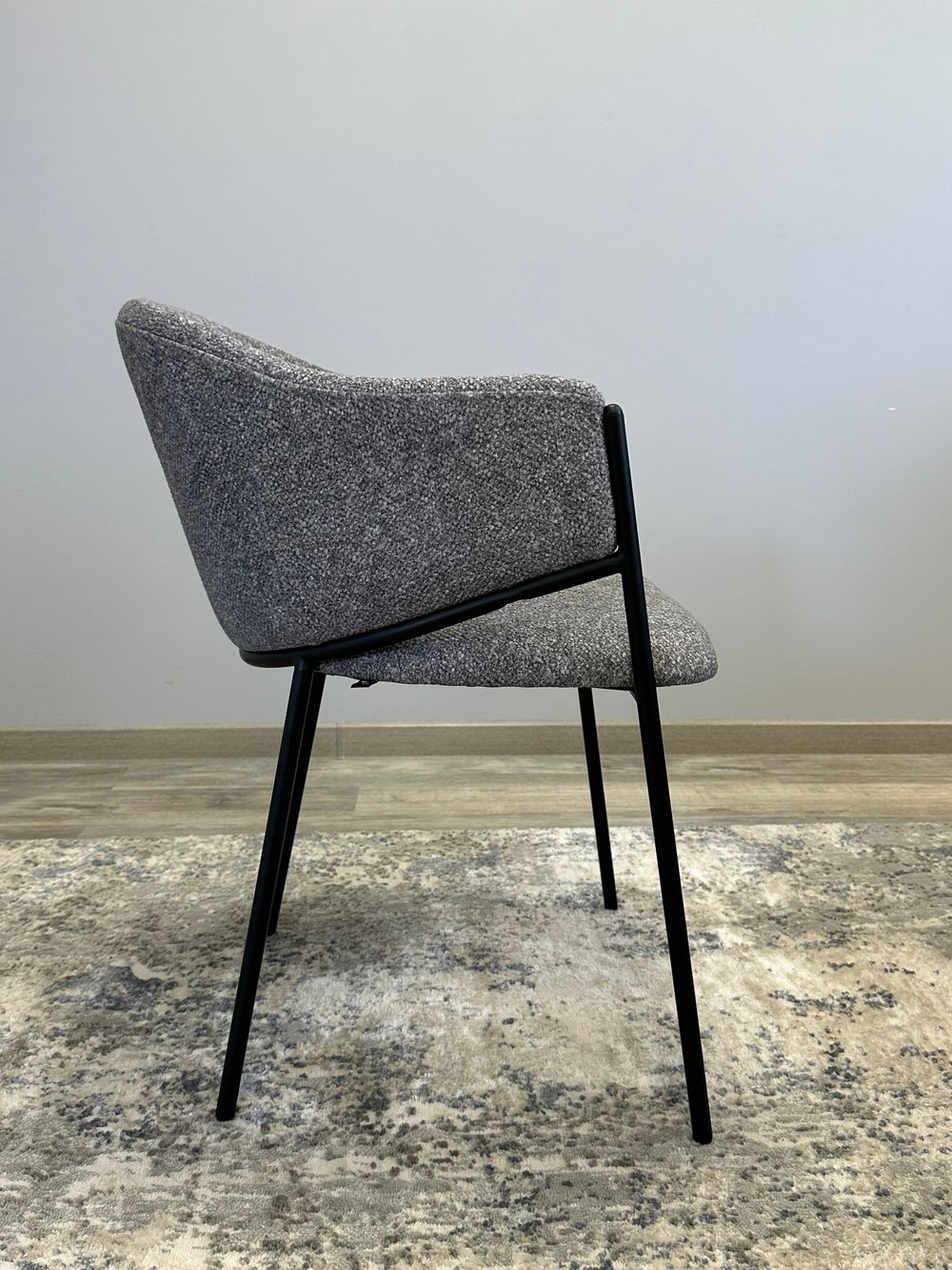 Комплект стульев 2шт KENNER 308SD черный/серый