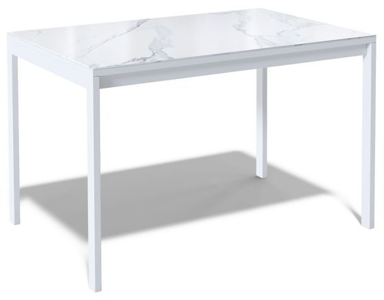 Стол Kenner LK1200, белый/керамика GLORIA WHITE арт.170190