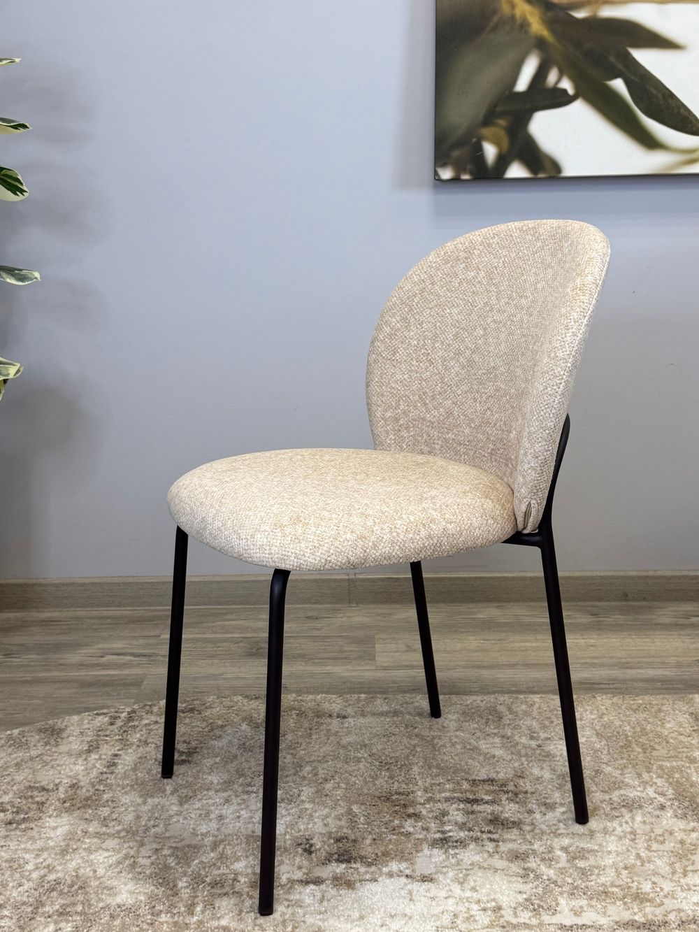 Стул KENNER 307SD черный/бежевый