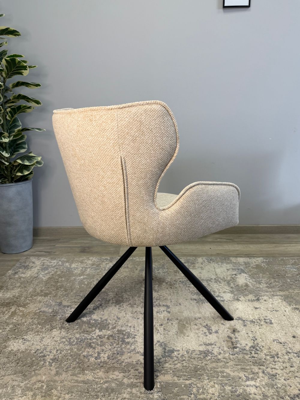 Стул KENNER 311SD черный/бежевый