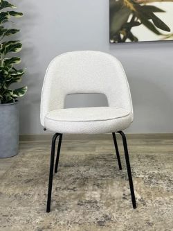 Стул KENNER 179SD черный/серебристый