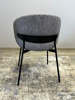 Комплект стульев 2шт KENNER 306SD черный/серый