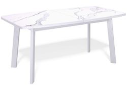 Стол Kenner AK1400, белый/керамика GLORIA WHITE арт.170190