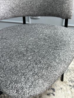 Комплект стульев 2шт KENNER 303SD черный/микробукле серый