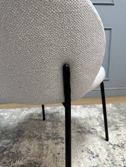 Комплект стульев 2шт KENNER 304SD черный/серебристый микробукле