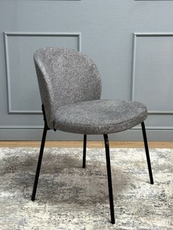 Комплект стульев 2шт KENNER 304SD черный/серый микробукле