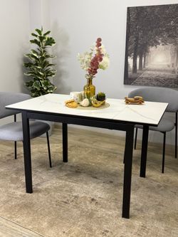 Стол KENNER LK1000 черный/керамика NEW ARMANI GRAY