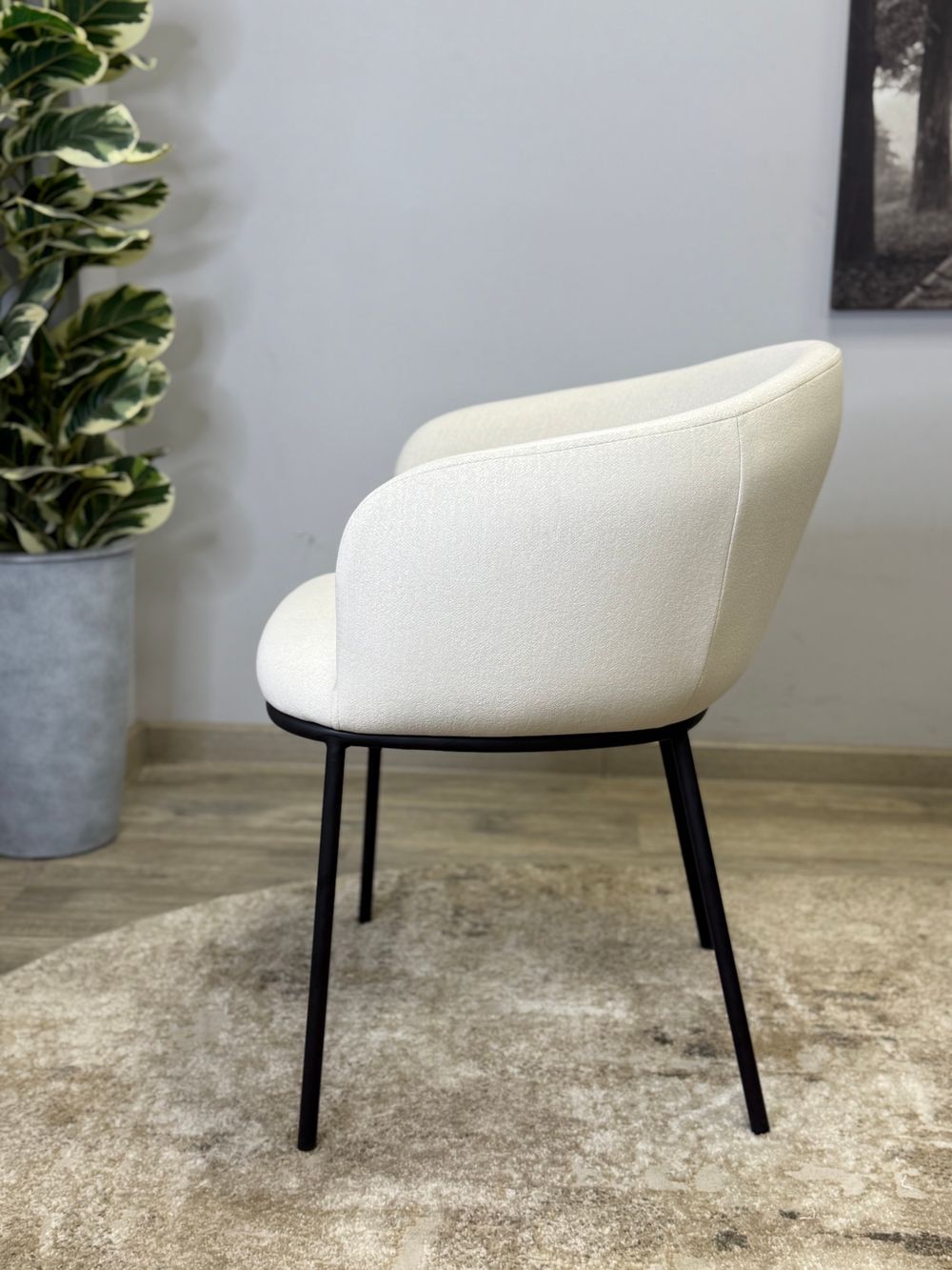 Стул KENNER 313SD черный/жемчуг