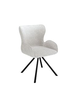 Стул KENNER 311SD черный/серебристый