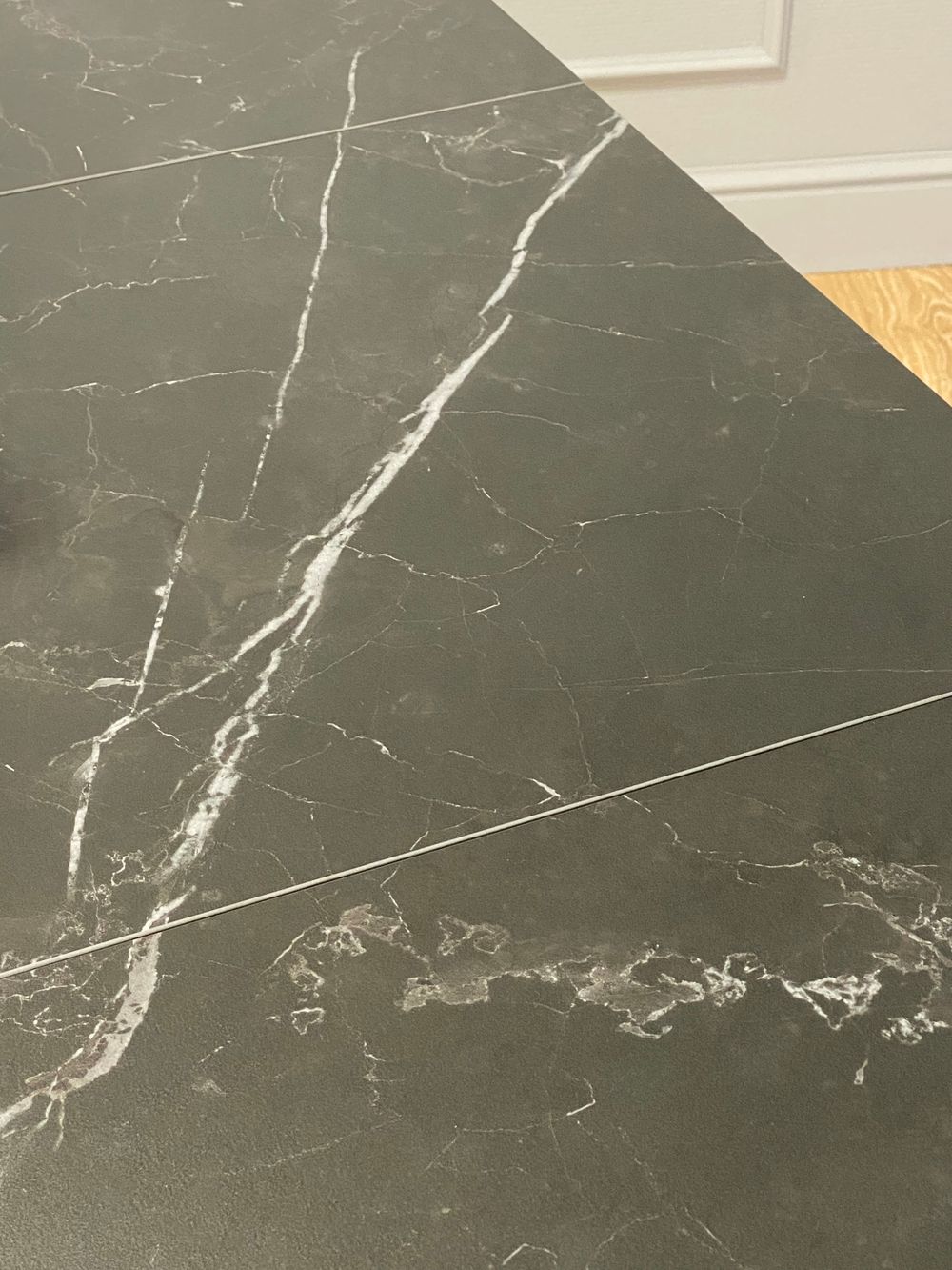 Стол KENNER AA1400 черный/керамика черная