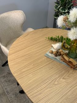 Стол KENNER DO1100 черный/дуб натуральный