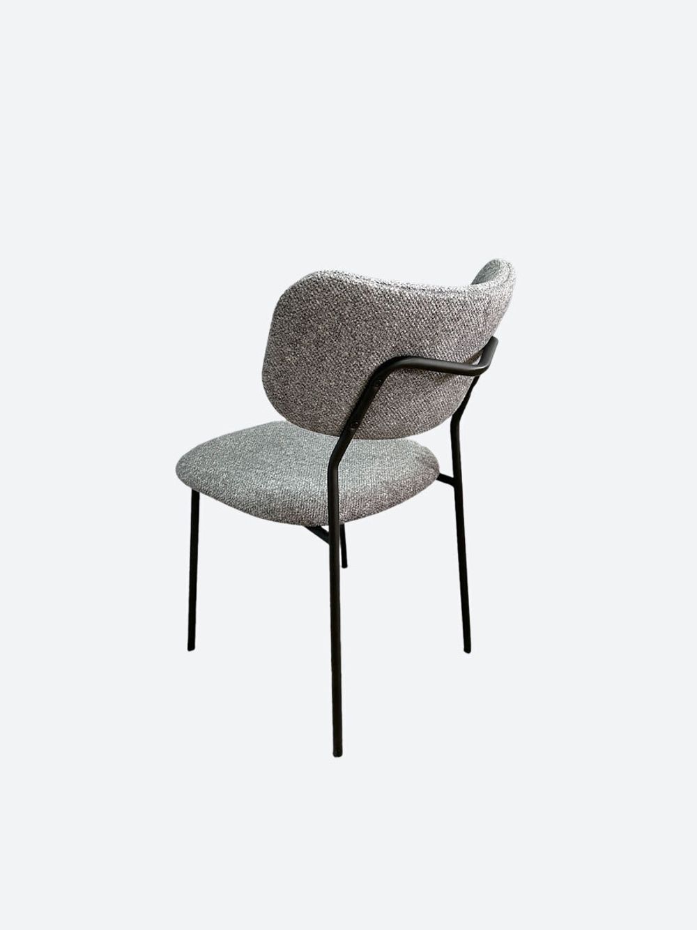 Комплект стульев 2шт KENNER 302SD черный/серый микробукле