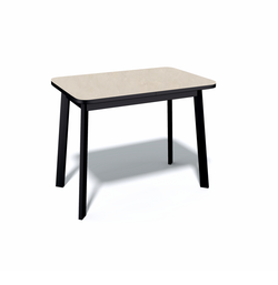 Стол KENNER AK900 черный/OKARA LIGHT YELLOW